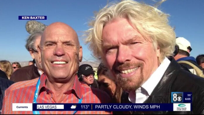 Las Vegas Man who purchased first civilian Virgin Galactic ticket