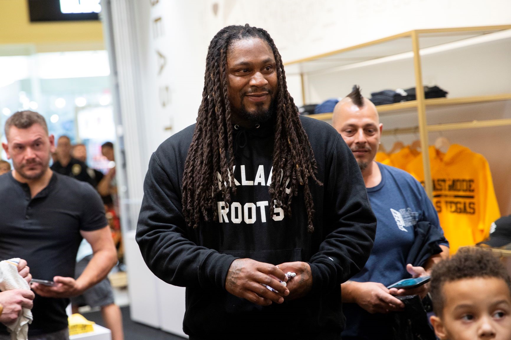 Marshawn Lynch opens store on Las Vegas Strip VEGAS REPORT